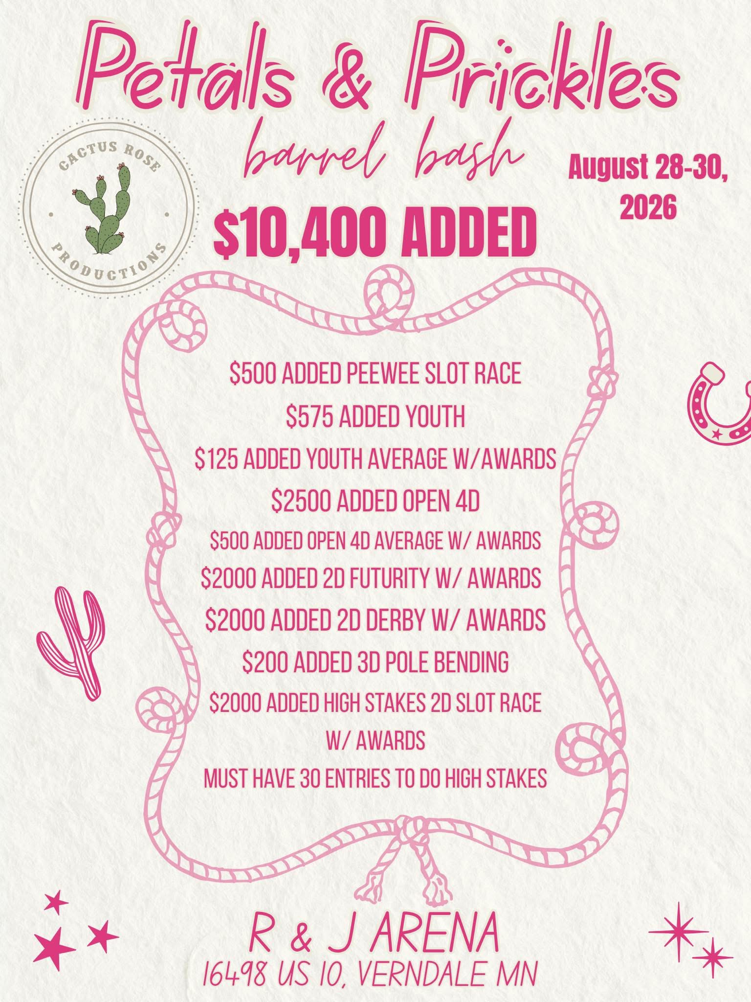 Prickles & Petals Barrel Bash
