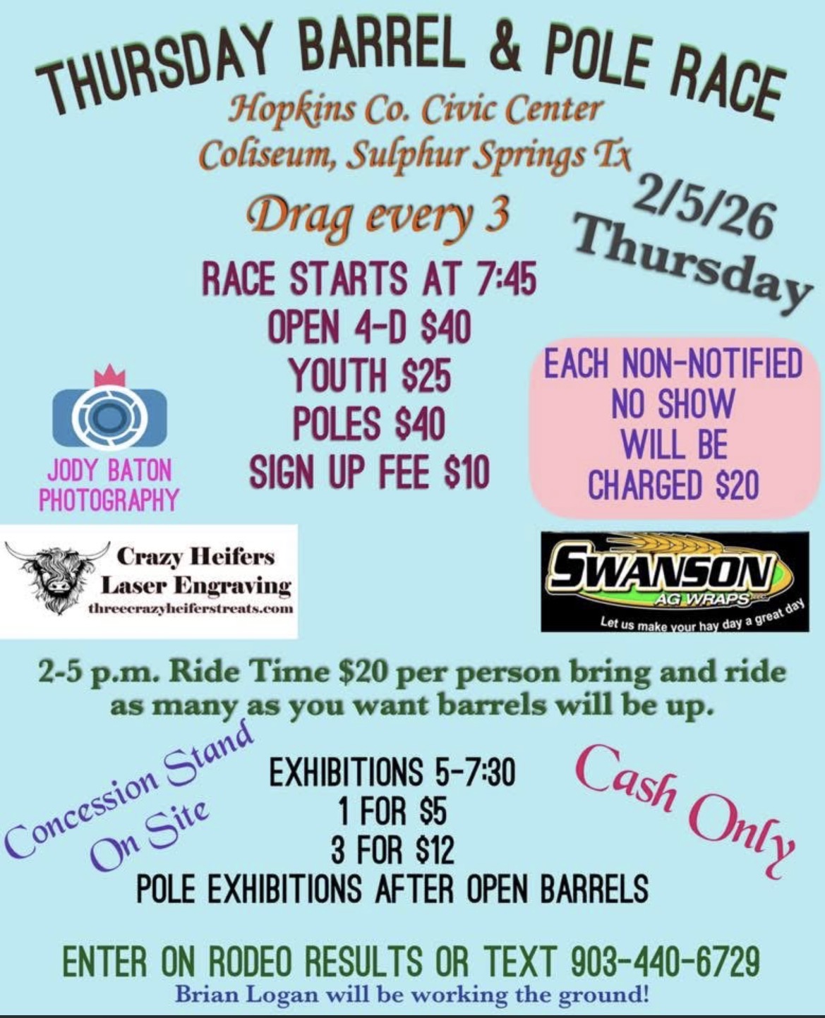 Flyer 1 for BMB Productions 