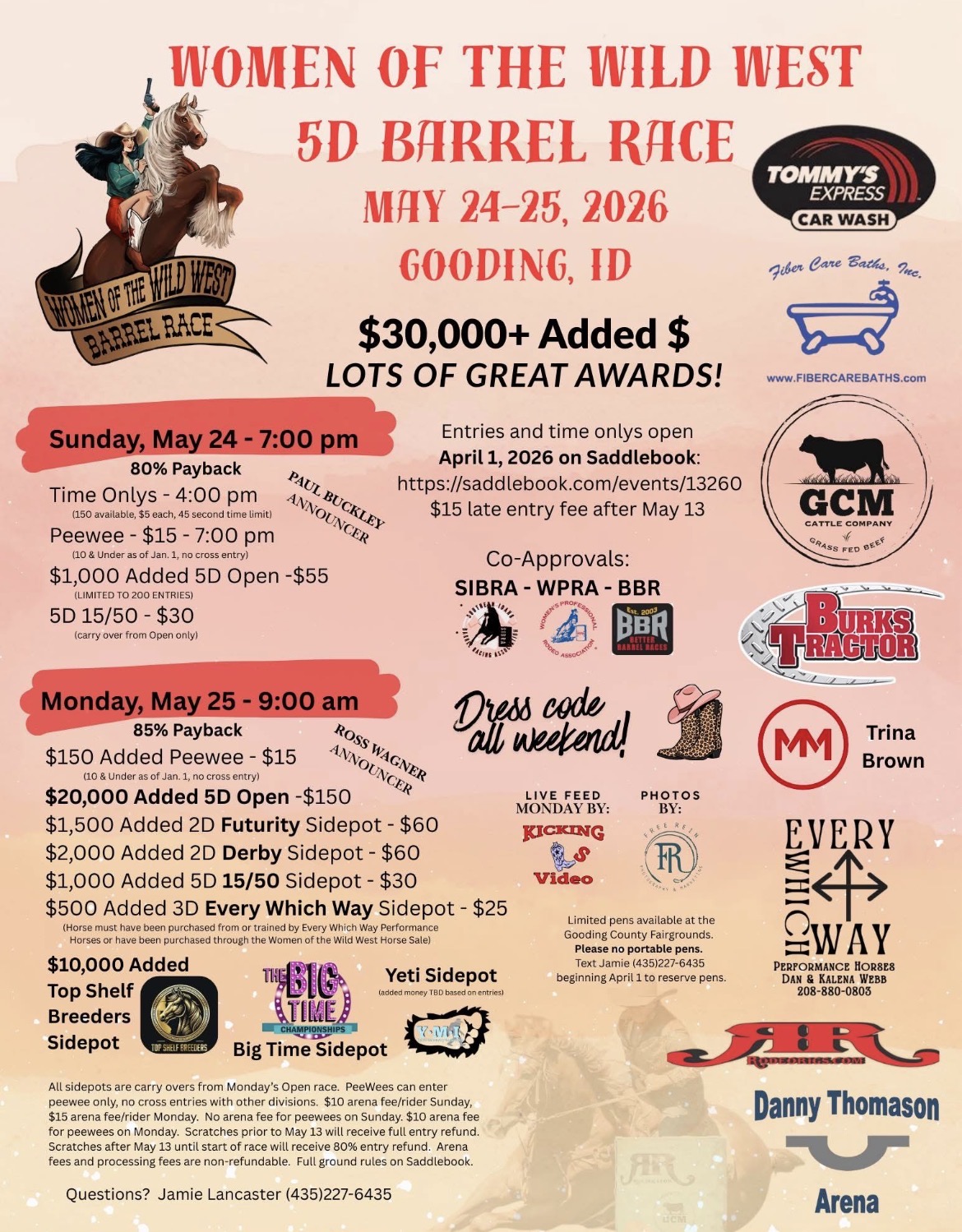 Flyer 1 for Women of the Wild West 