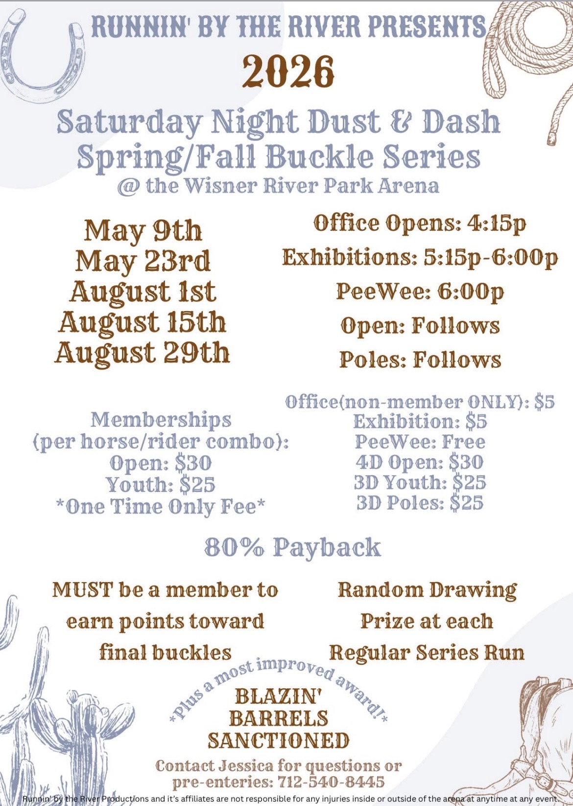 Flyer 1 for Runnin By The River Presents 