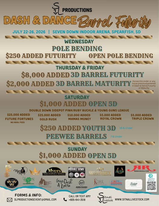 Flyer 1 for Dash N Dance Futurity