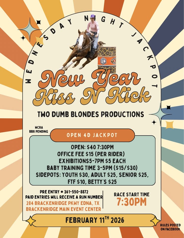 Flyer 1 for Wed Night Jackpot