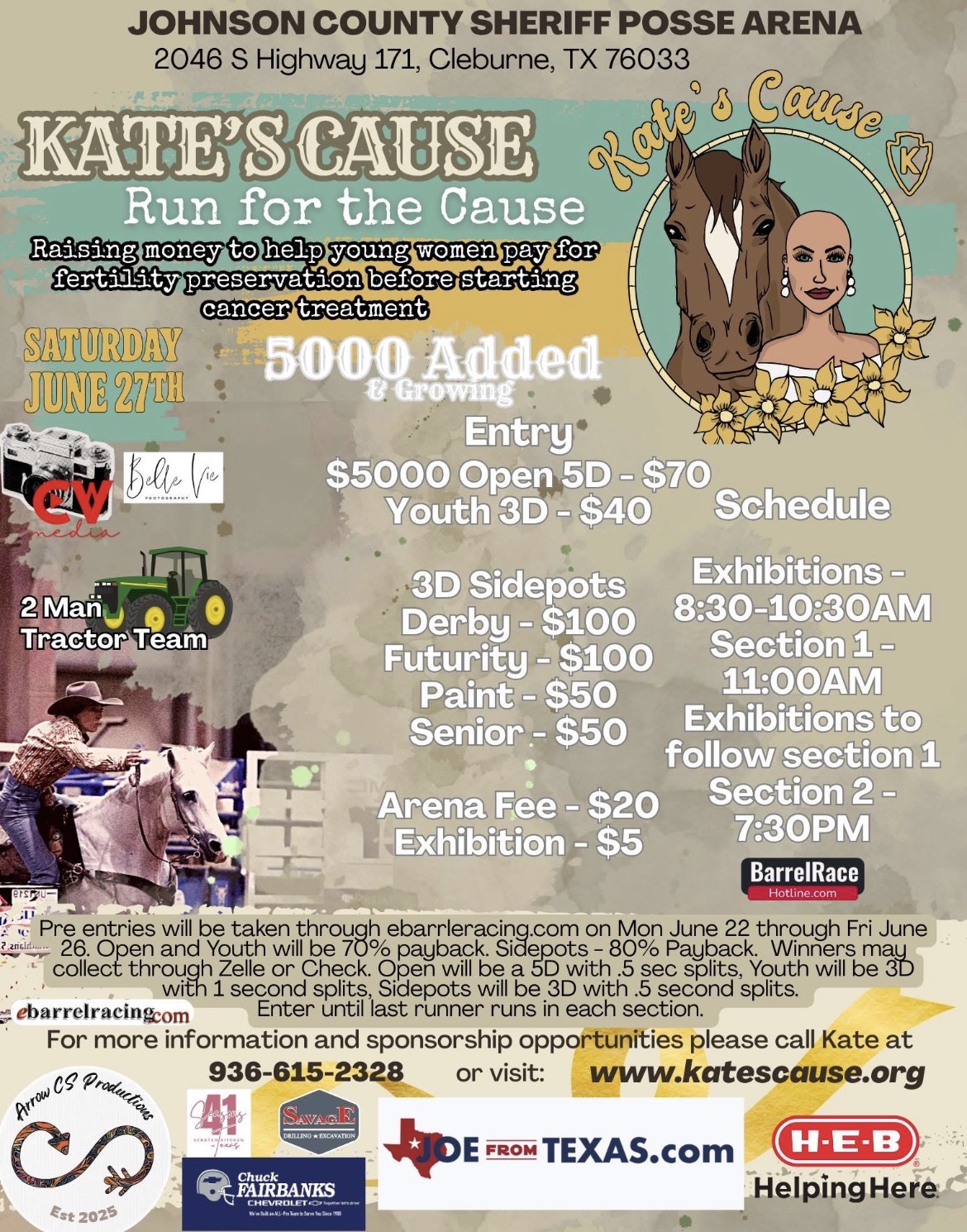 Flyer 1 for Kate’s Cause 