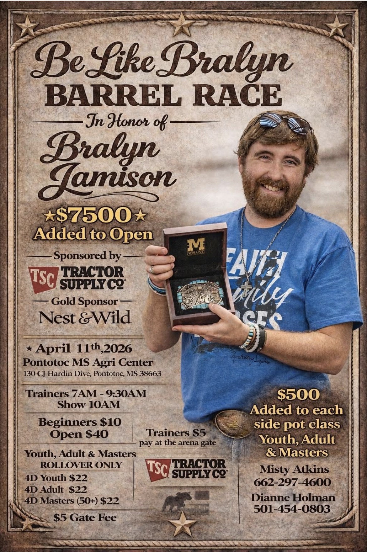 Flyer 1 for Be Like Bralyn Barrel Race 