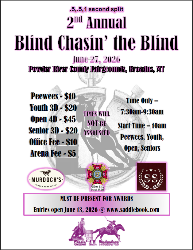 Flyer 1 for Blind Chasin' the Blind