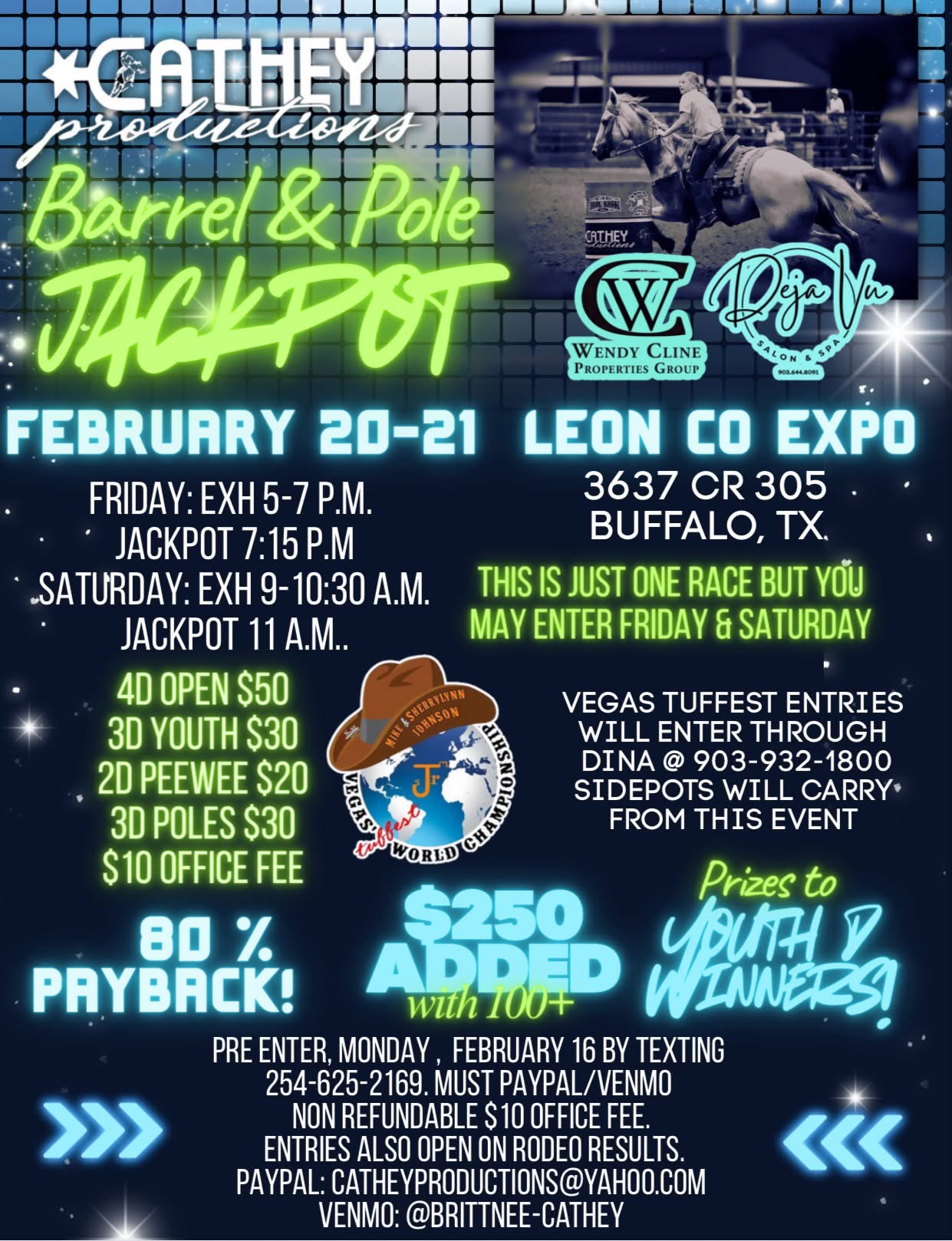 Flyer 1 for Cathey Productions