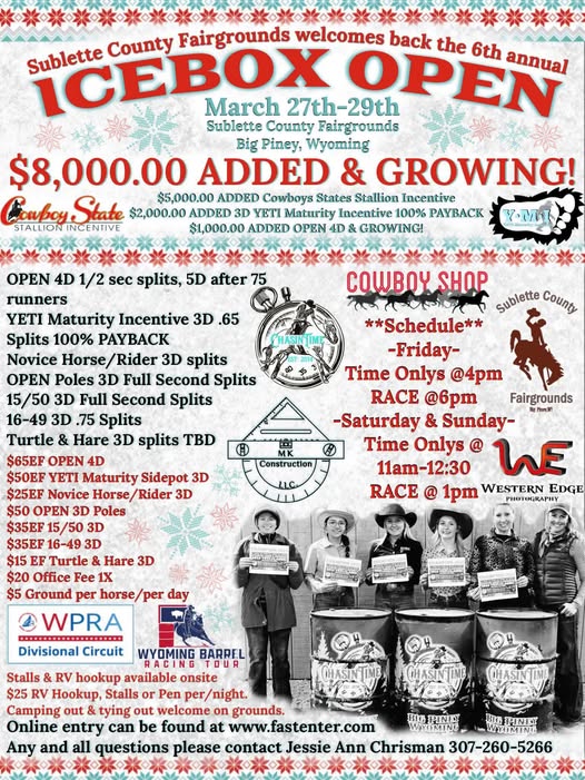 Flyer 1 for Barrel Race