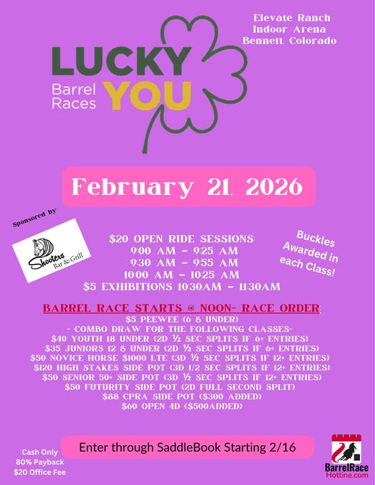 Flyer 1 for Barrel Race