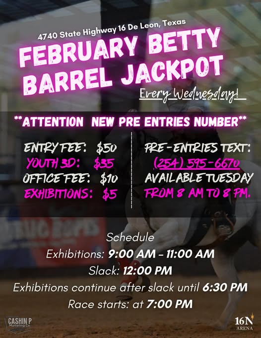 Flyer 1 for Barrel Race Series