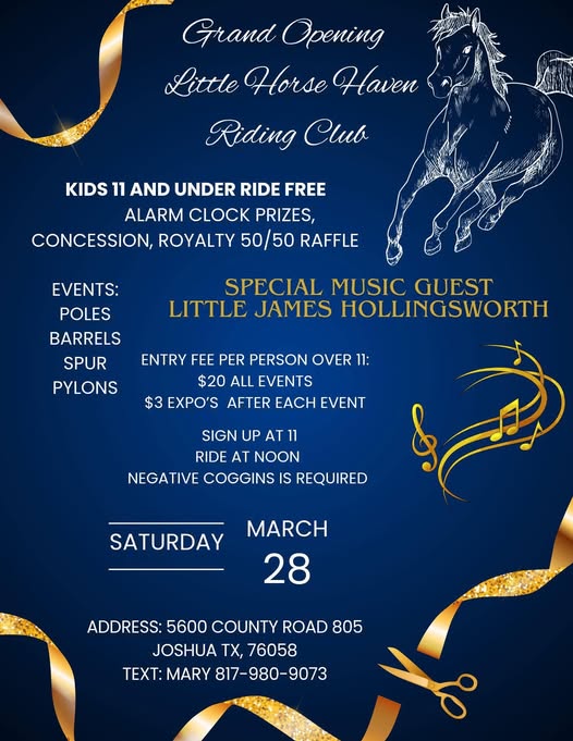 Flyer 1 for Barrel Race and Poles