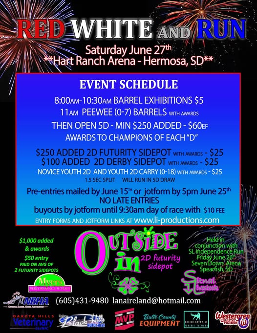 Flyer 1 for Red White and Run