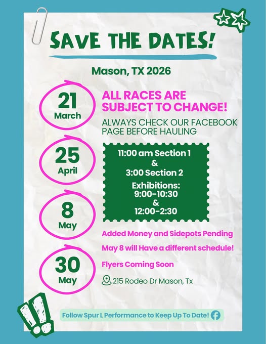 Flyer 1 for Barrel Race