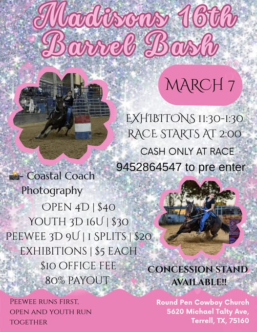 Flyer 1 for Barrel Race