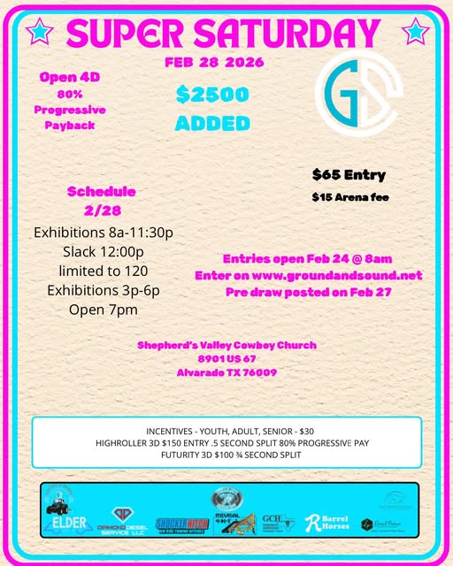 Flyer 1 for Barrel Race