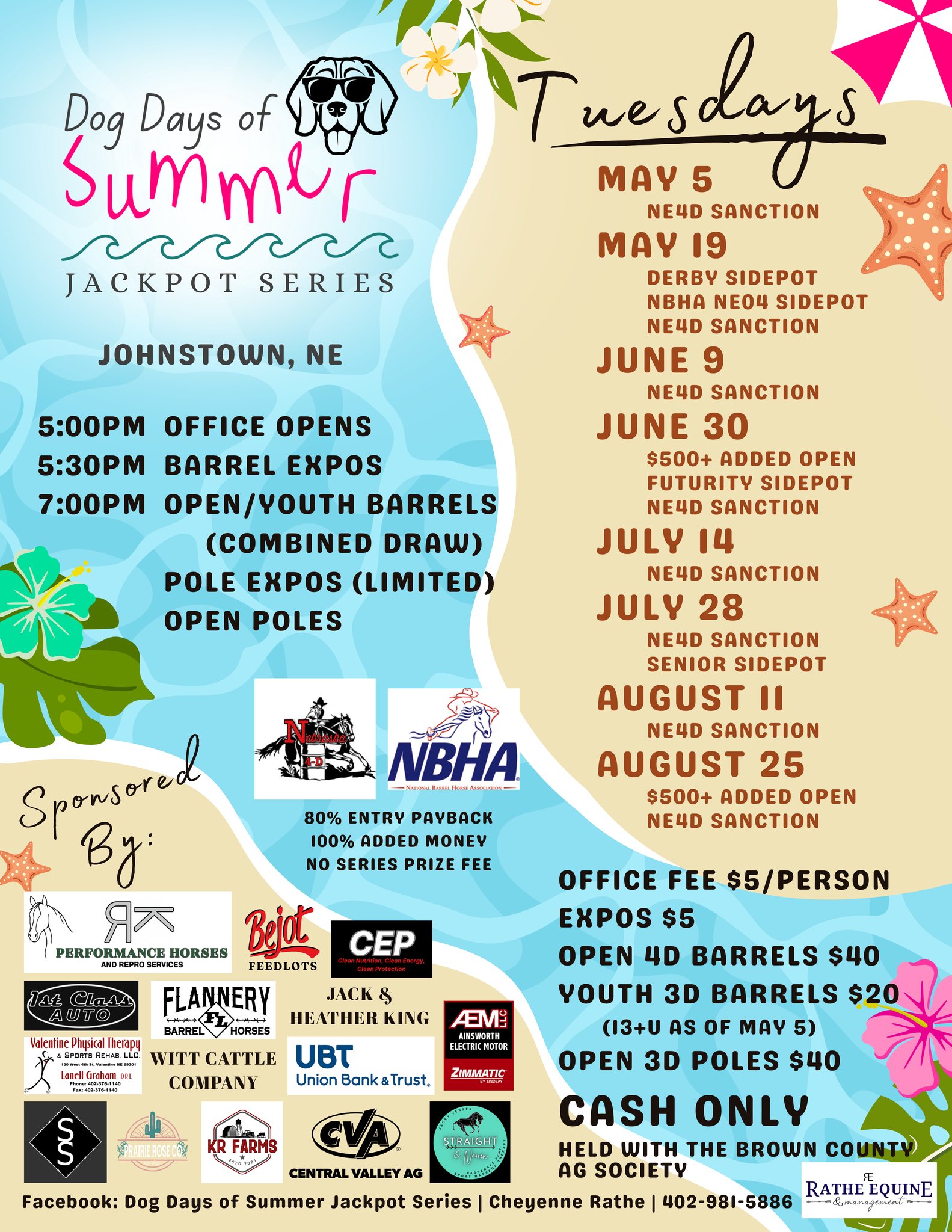 Flyer 1 for Barrel Race Series