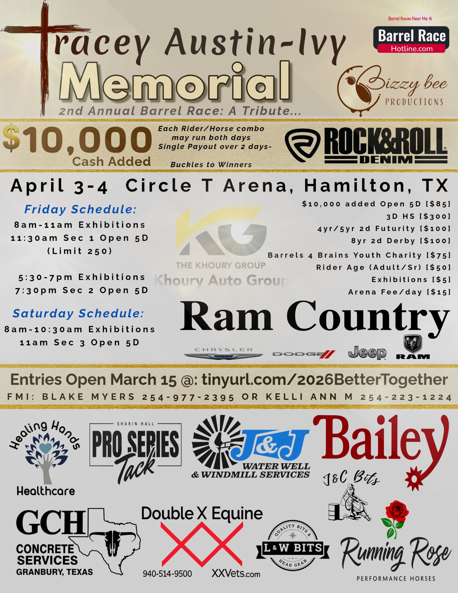 Flyer 1 for Tracy Austin Ivy | 2nd Annual