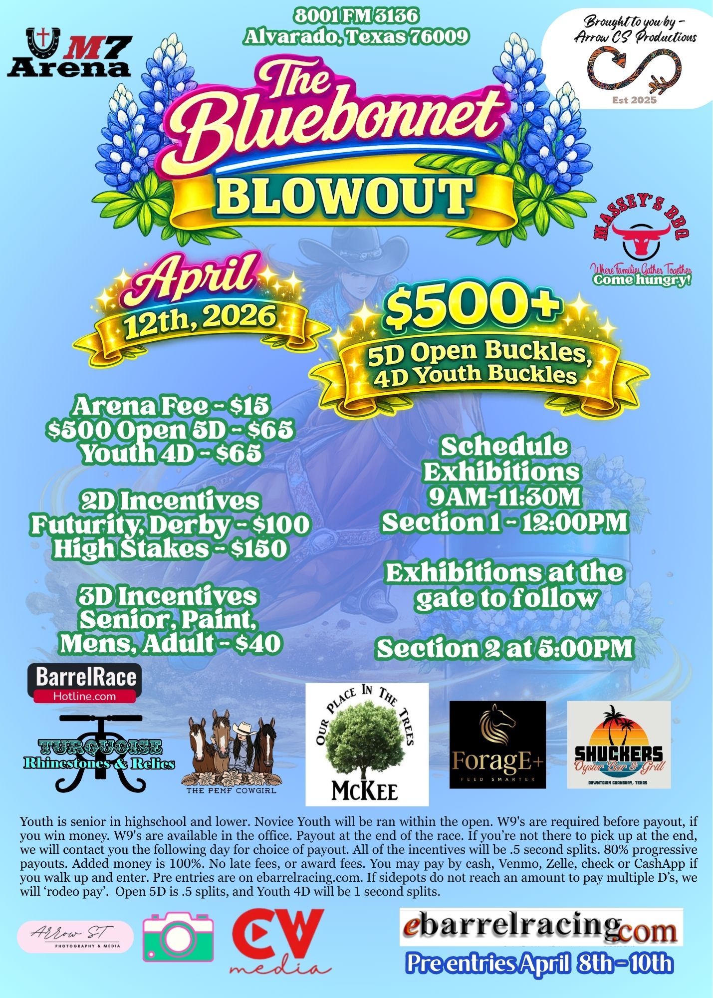 Flyer 1 for Bluebonnet Blowout