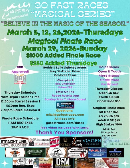 Flyer 1 for Barrel Race