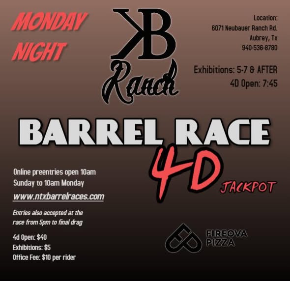 Flyer 1 for Barrel Race