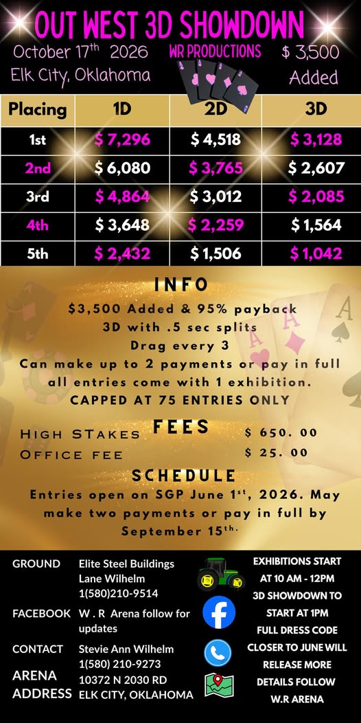 Flyer 1 for Barrel Race