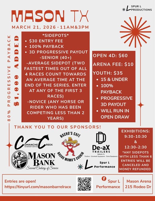 Flyer 1 for Barrel Race