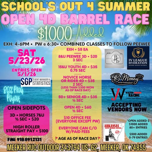 Flyer 1 for Barrel Race