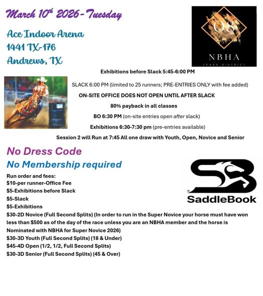 Flyer 1 for Barrel Race