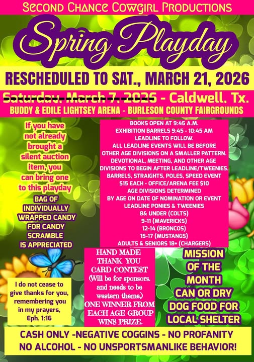 Flyer 1 for Barrel Race