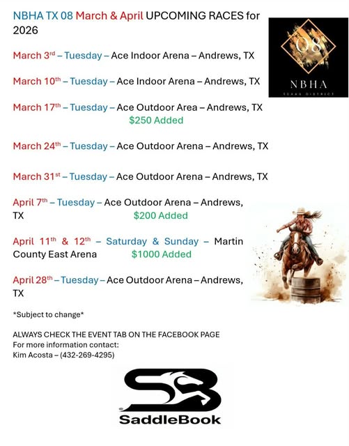 Flyer 1 for NBHA TX 08 