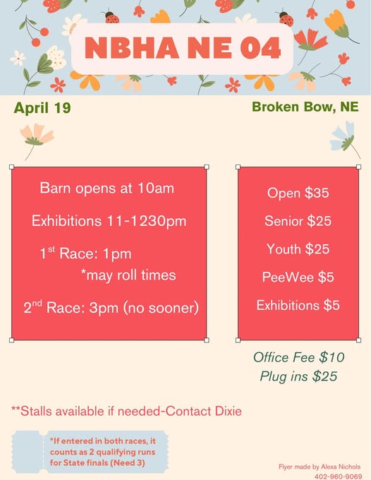 Flyer 1 for Barrel Race