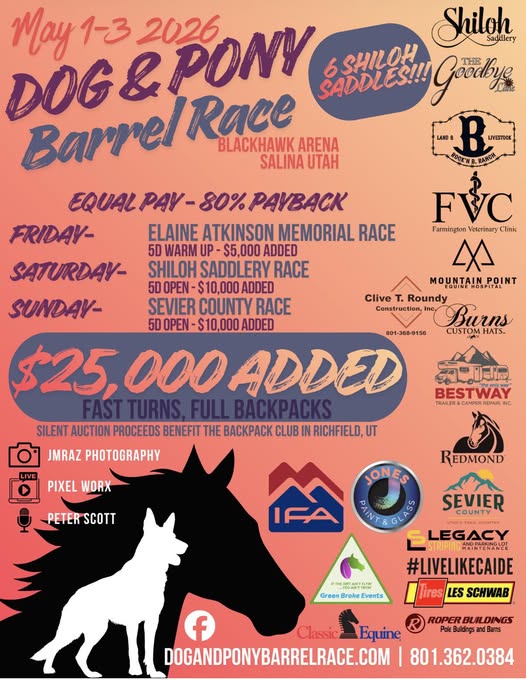 Flyer 1 for Dog & Pony Barrel Race