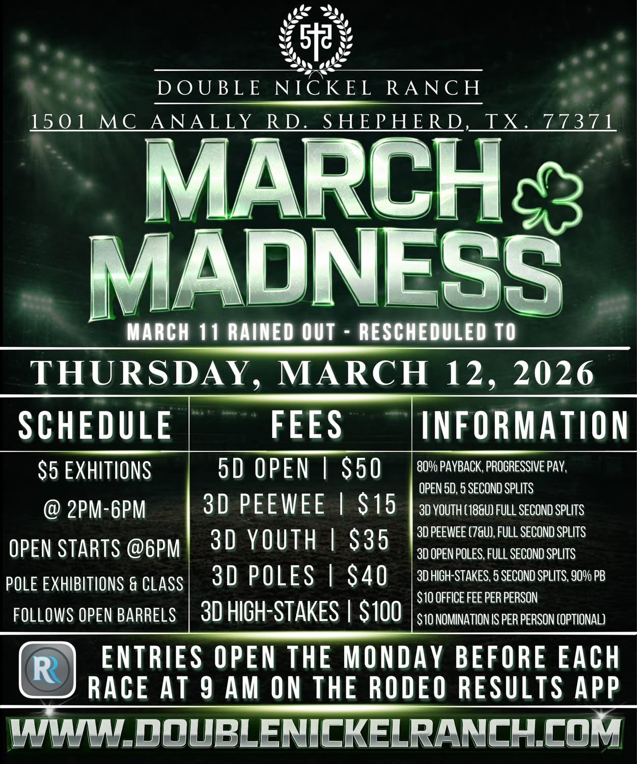 Flyer 1 for Barrel Racing Series