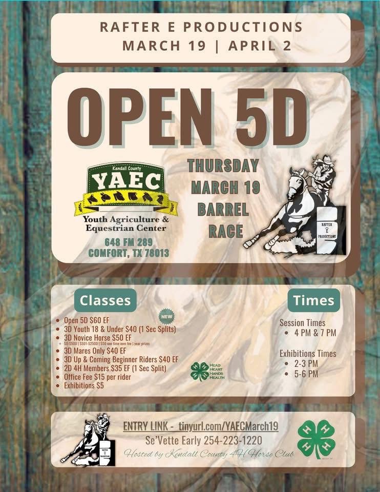 Flyer 1 for Barrel Race