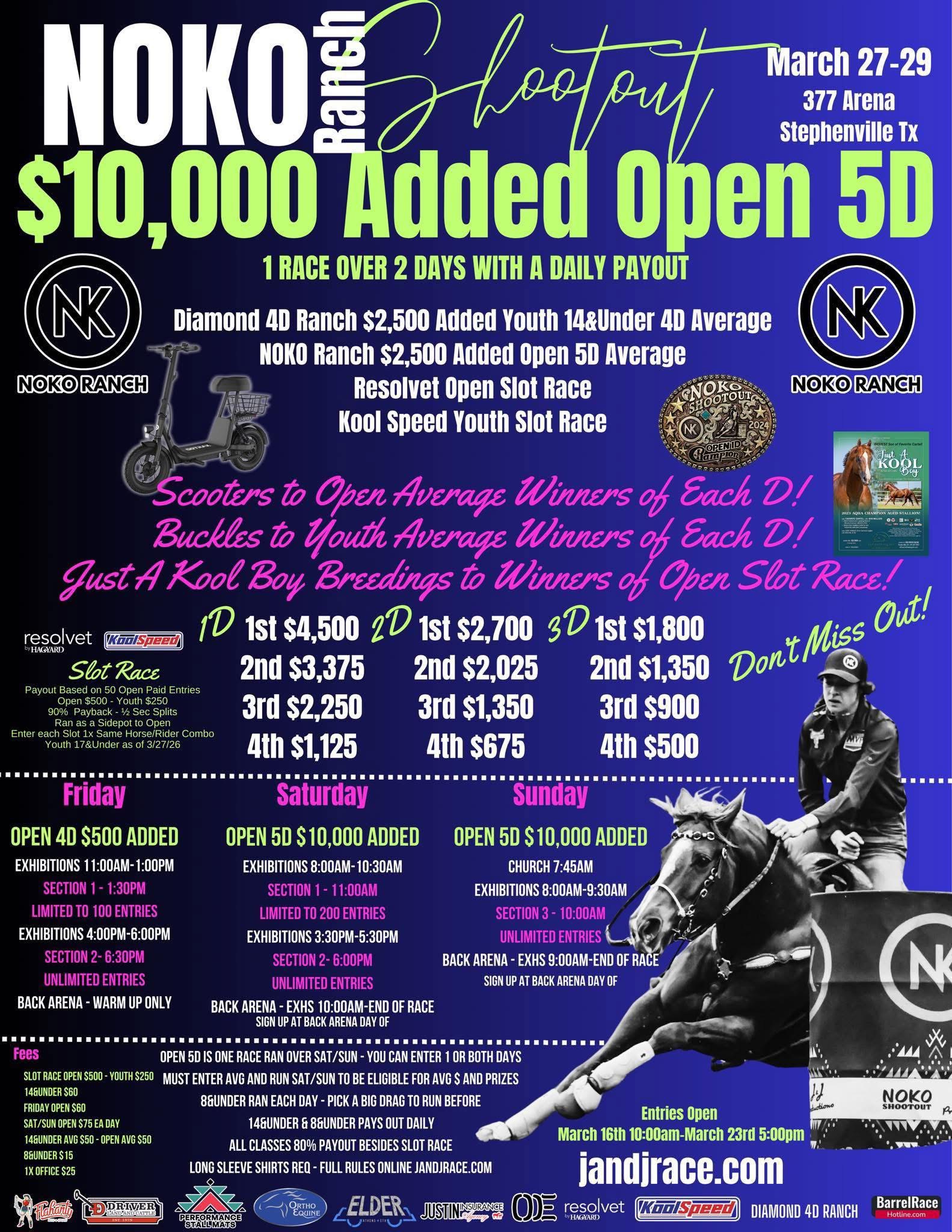 Flyer 1 for NOKO Ranch Shootout