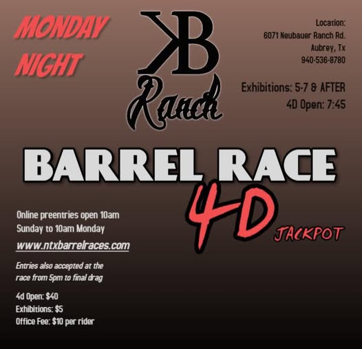 Flyer 1 for Barrel Race