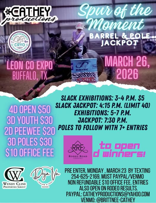 Flyer 1 for Barrels & Poles