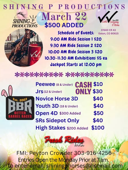 Flyer 1 for Shining P Races