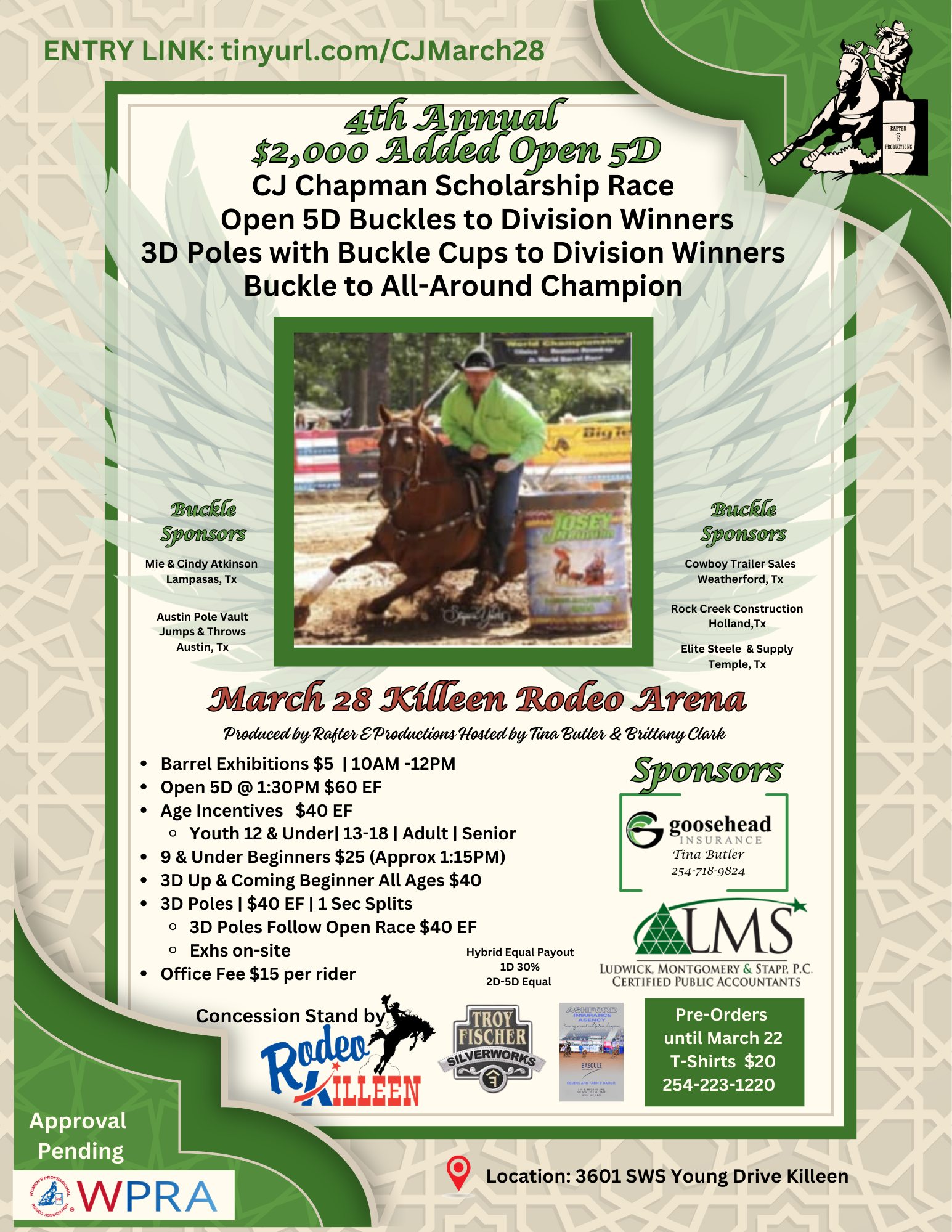 Flyer 1 for Barrel Race