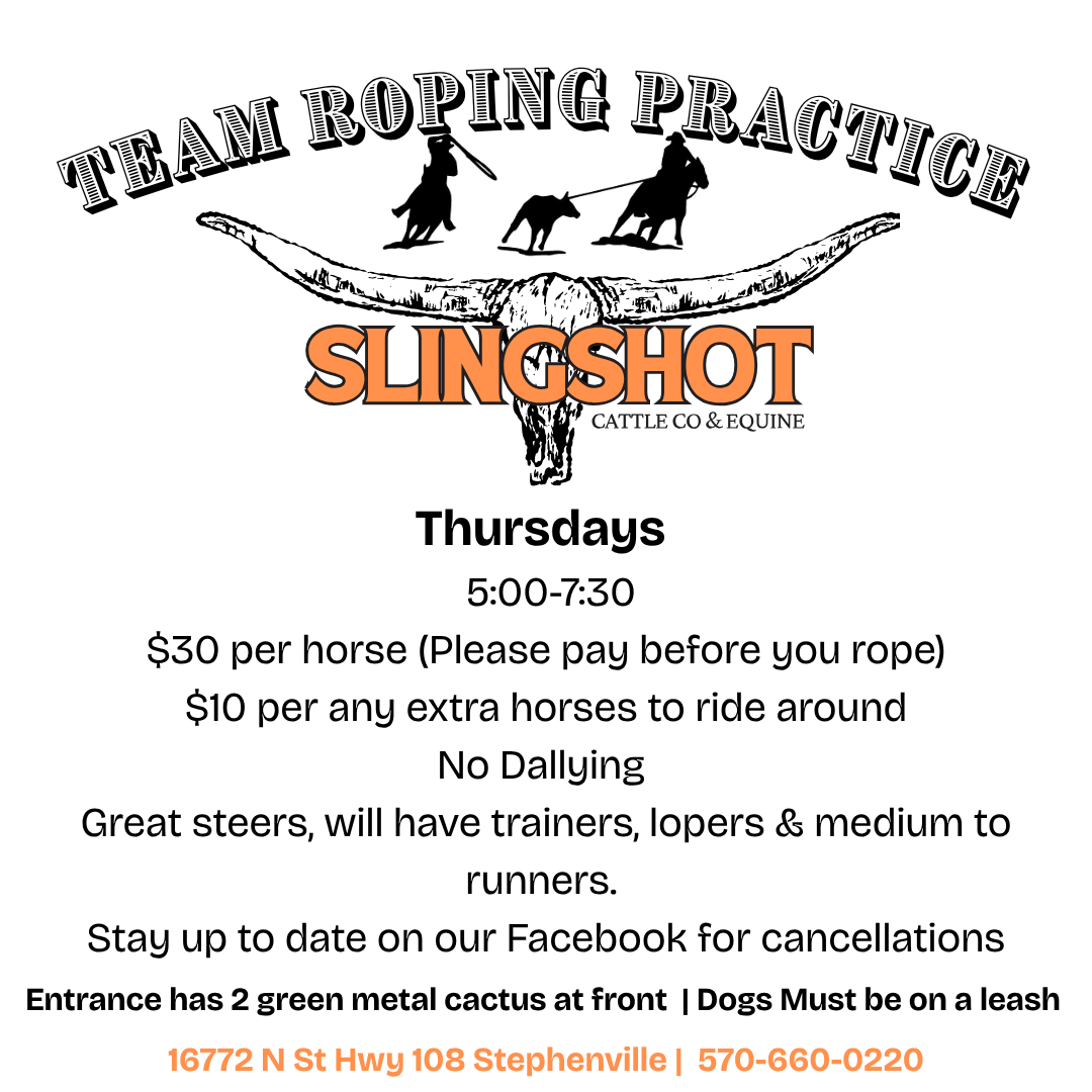 Flyer 1 for Team Roping Practice
