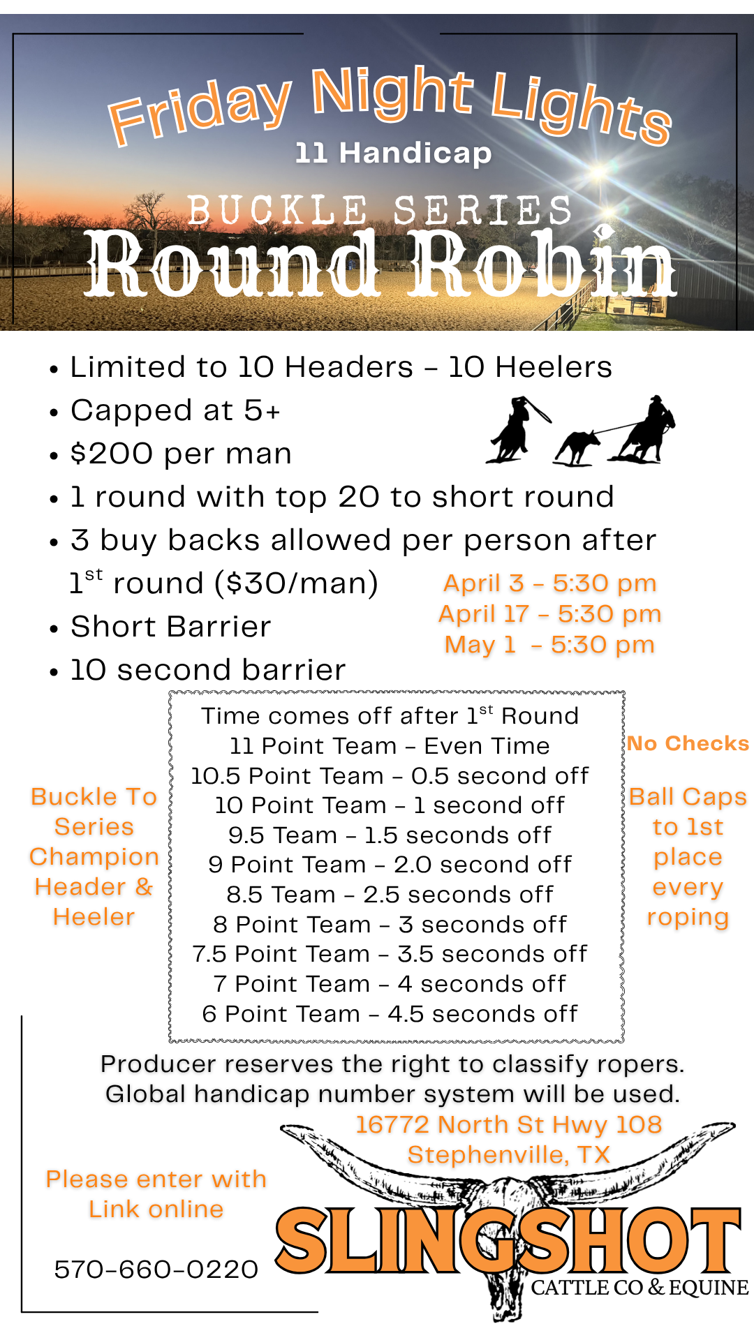 Flyer 1 for Round Robin