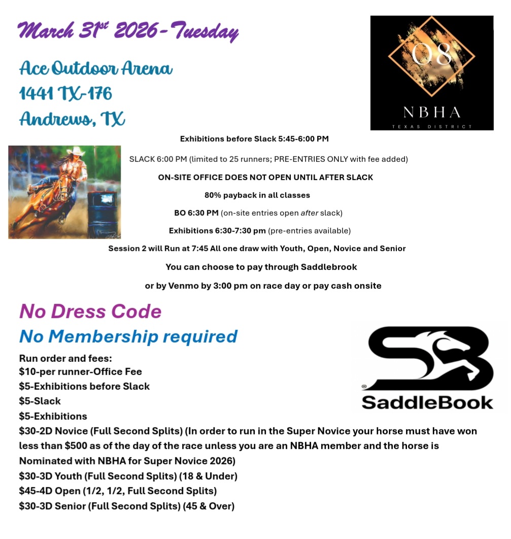 Flyer 1 for NBHA TX 08