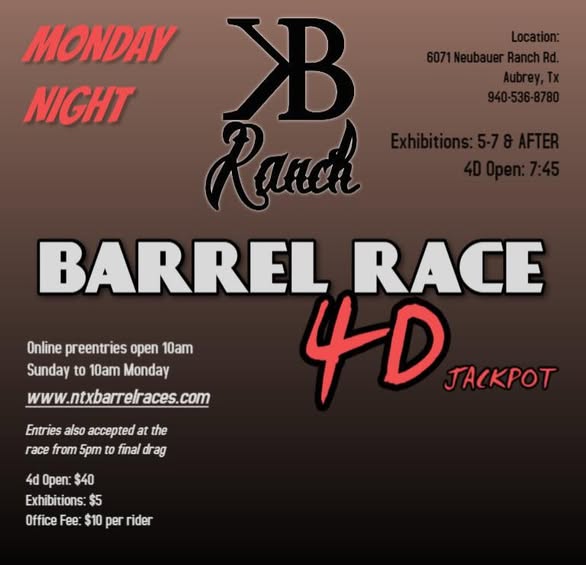 Flyer 1 for Barrel Race