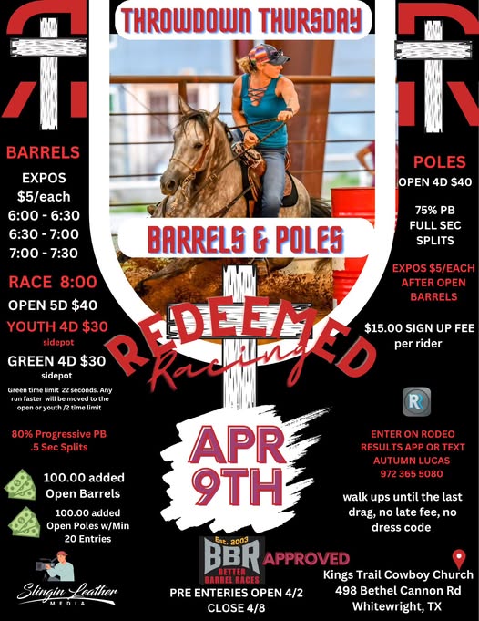 Flyer 1 for Barrel Race