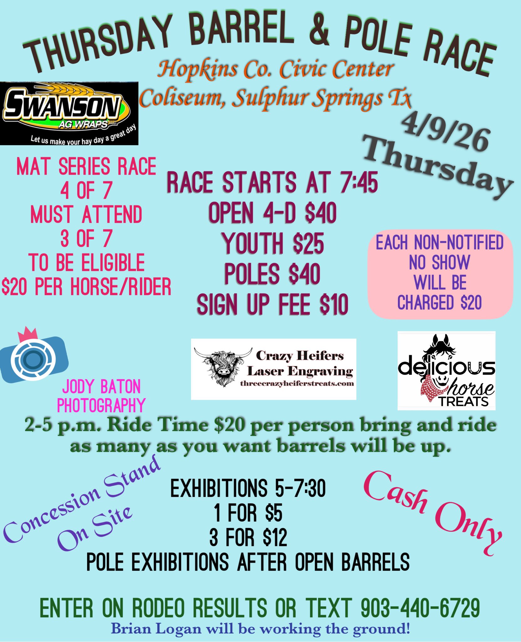 Flyer 1 for Barrel Race