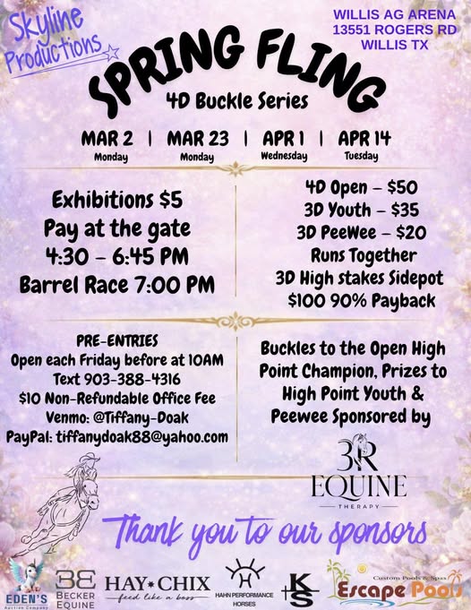Flyer 1 for Barrel Race