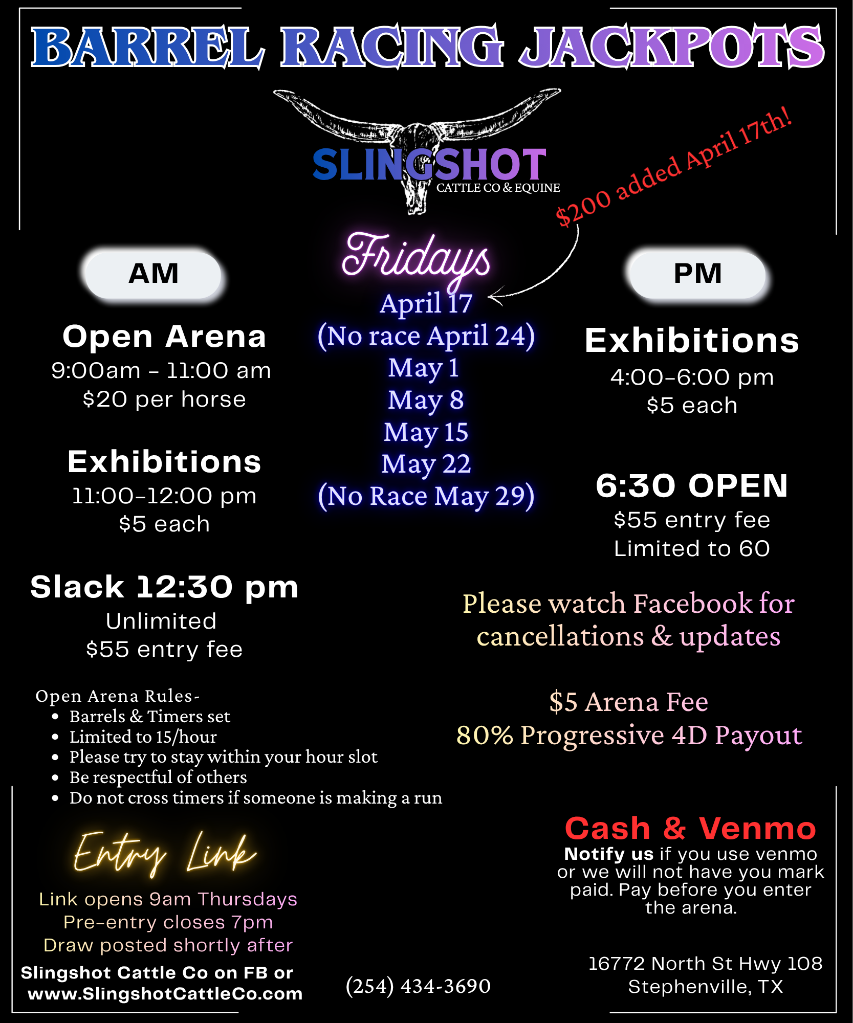 Flyer 1 for Friday Jackpots