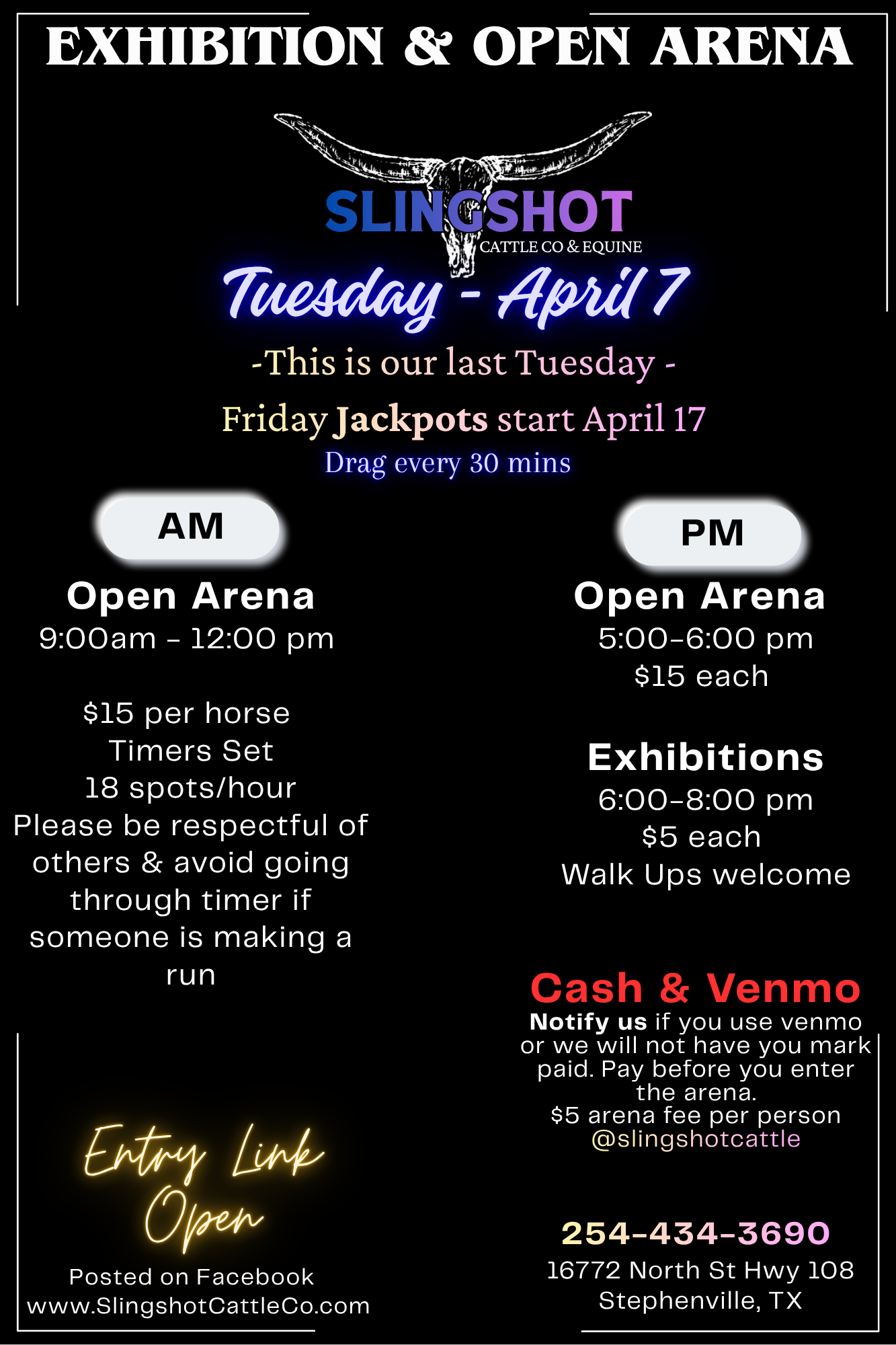 Flyer 1 for Exhibition & Open Arena Day