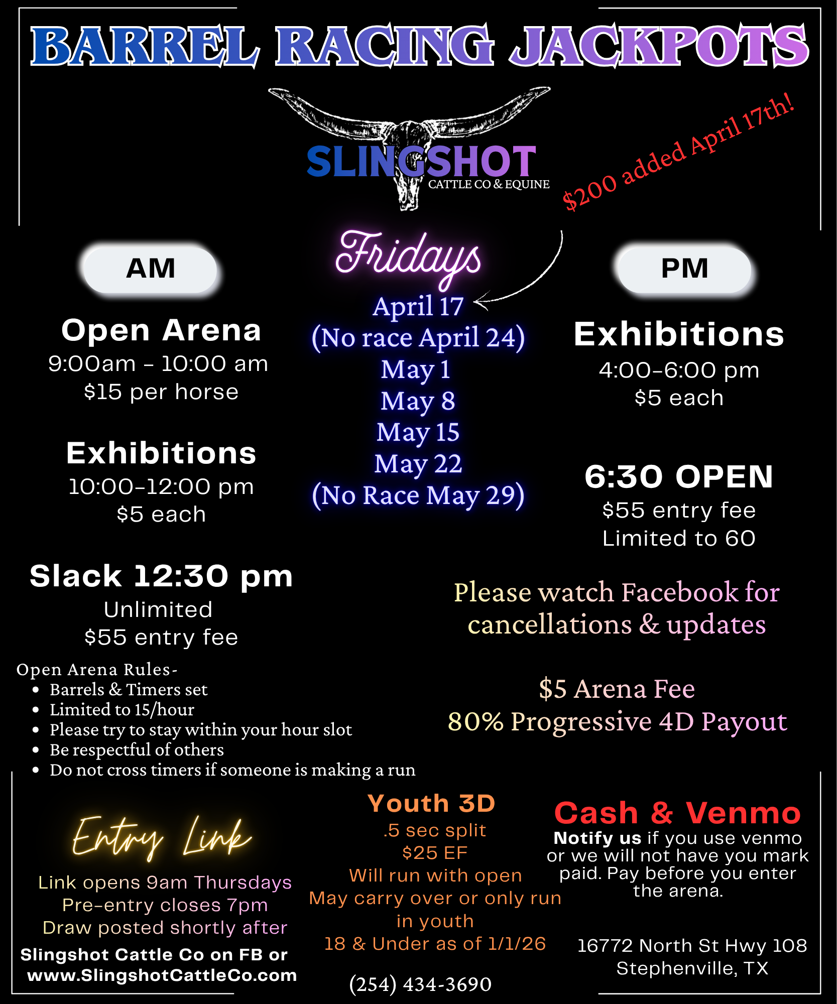 Flyer 1 for Friday Jackpots