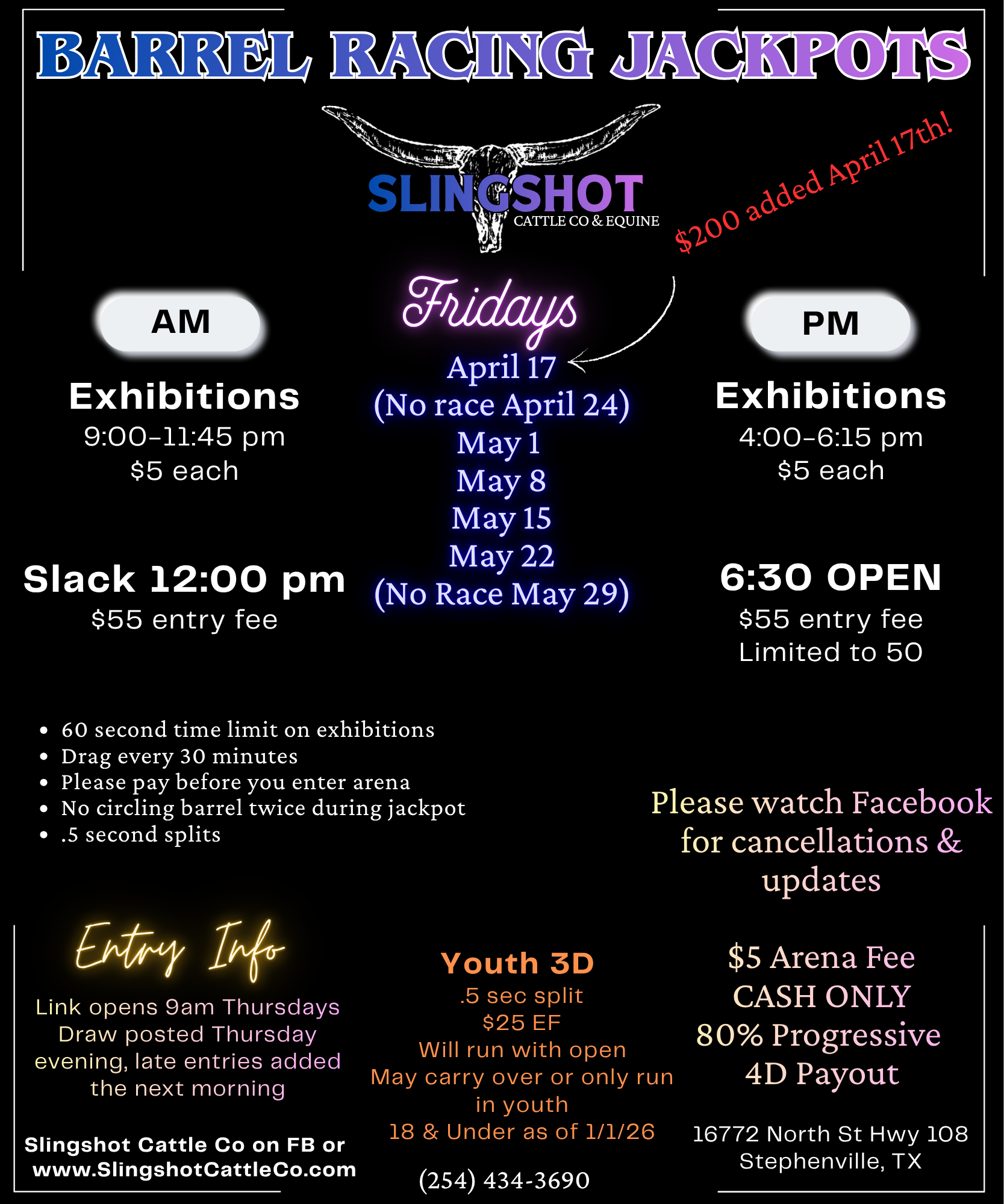 Flyer 1 for Friday Jackpots