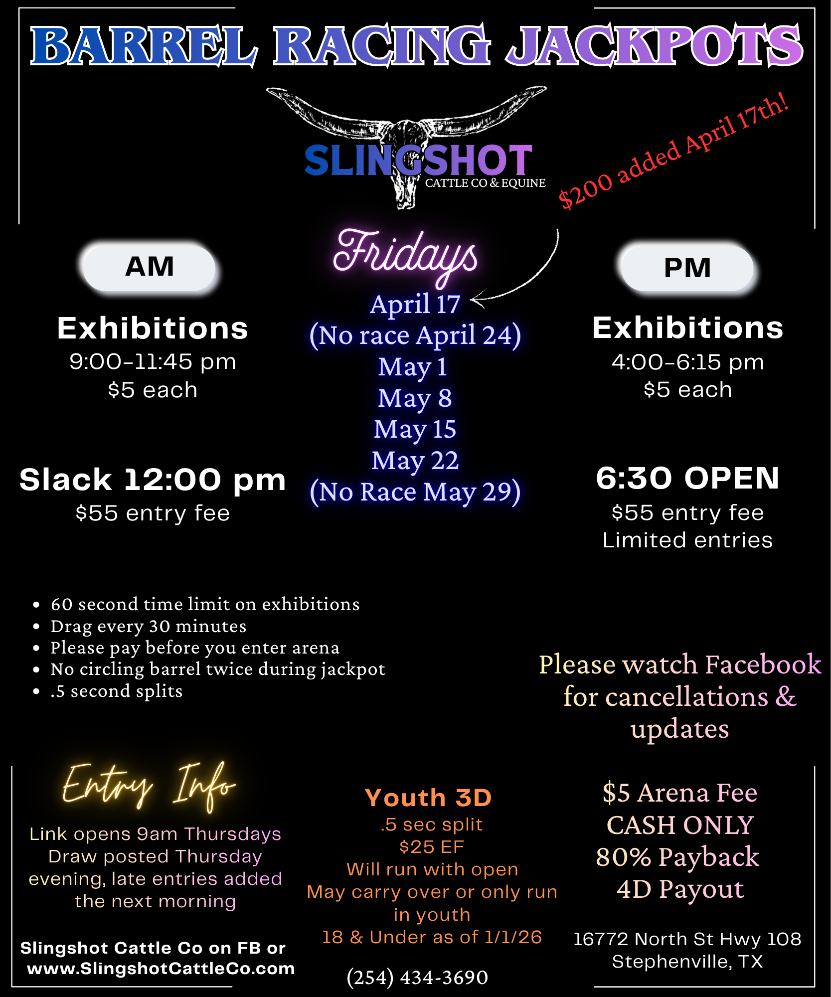 Flyer 1 for Friday Jackpots